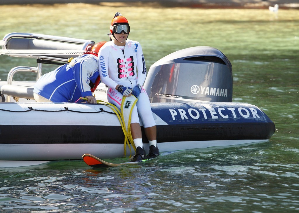 Lauryn Eagle ready to depart Manly © Christophe Launay